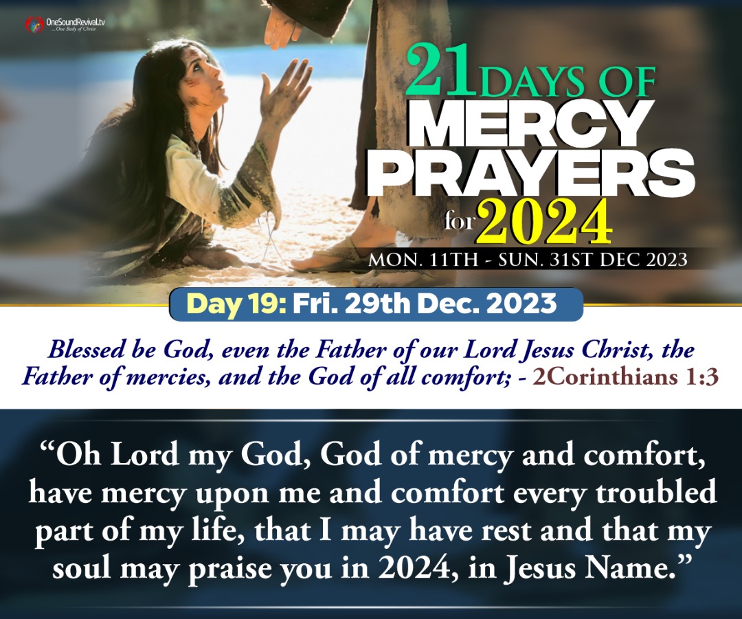 Mercy Prayer with Prophet Isaiah Wealth Day 19