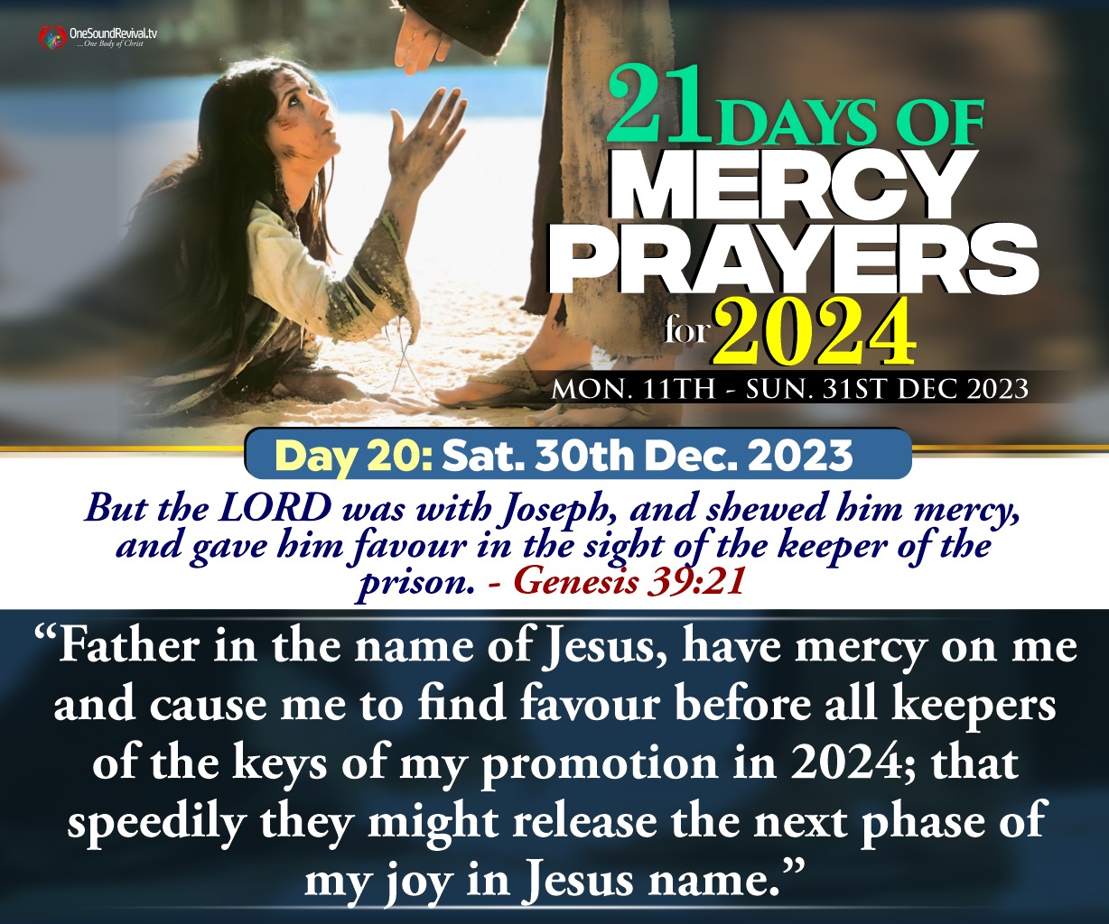 Mercy Prayer with Prophet Isaiah Wealth Day 20